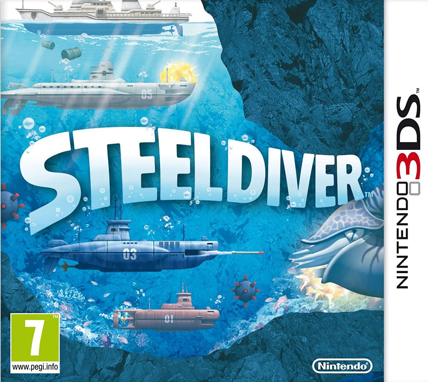 Steel Diver - PAL Nintendo 3DS [Import]