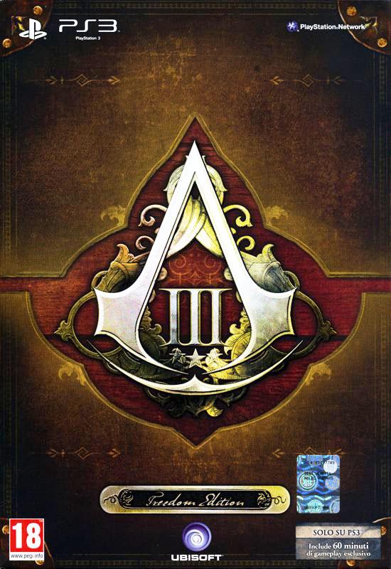 Assassin's Creed III [Freedom Edition] - PAL Playstation 3 [Import]