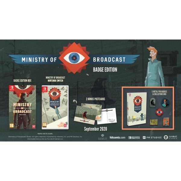 Ministry of Broadcast [Badge Edition] - PAL Nintendo Switch [Import]