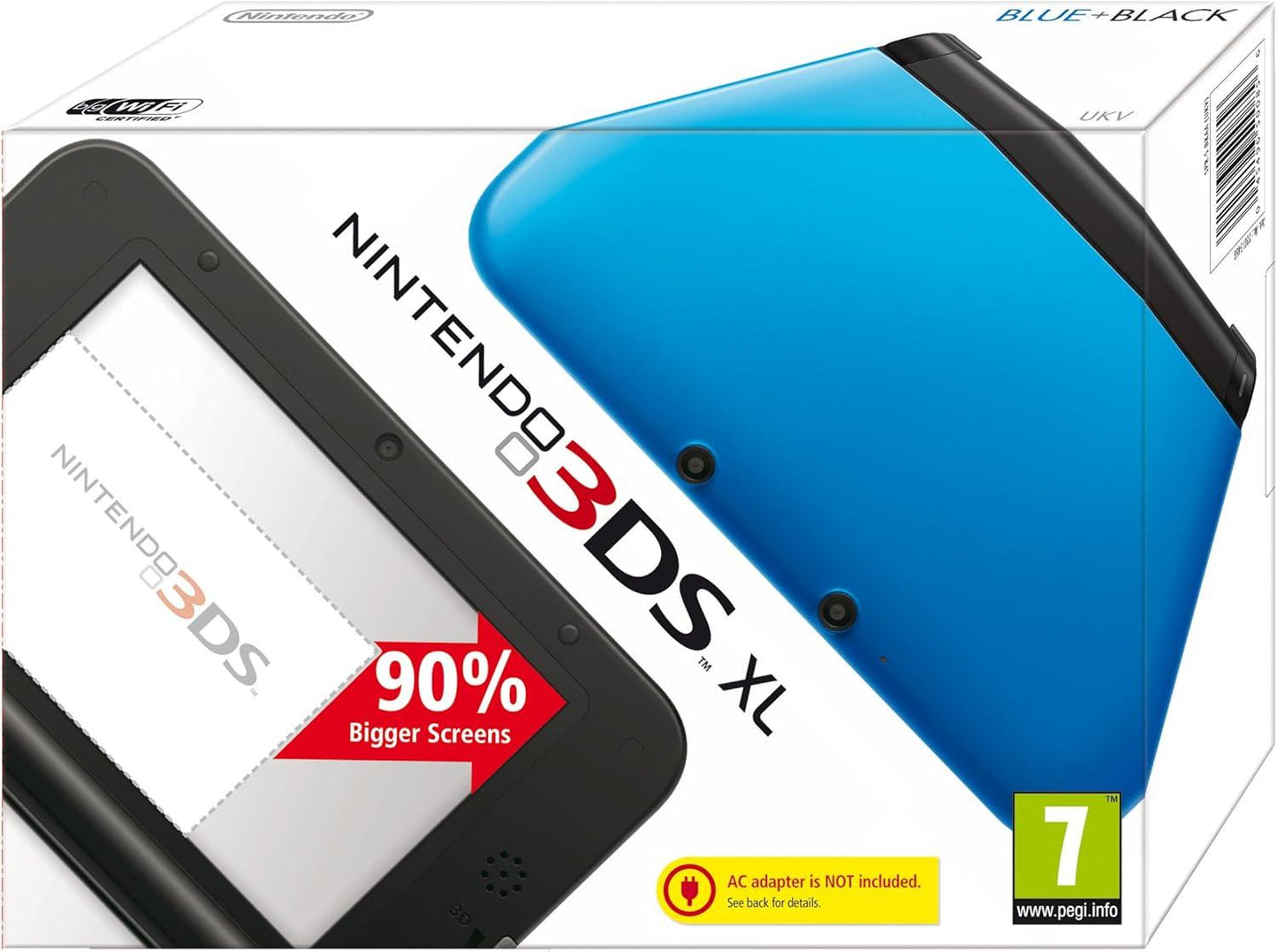 Nintendo 3DS XL Blue + Black - PAL Console [Import]