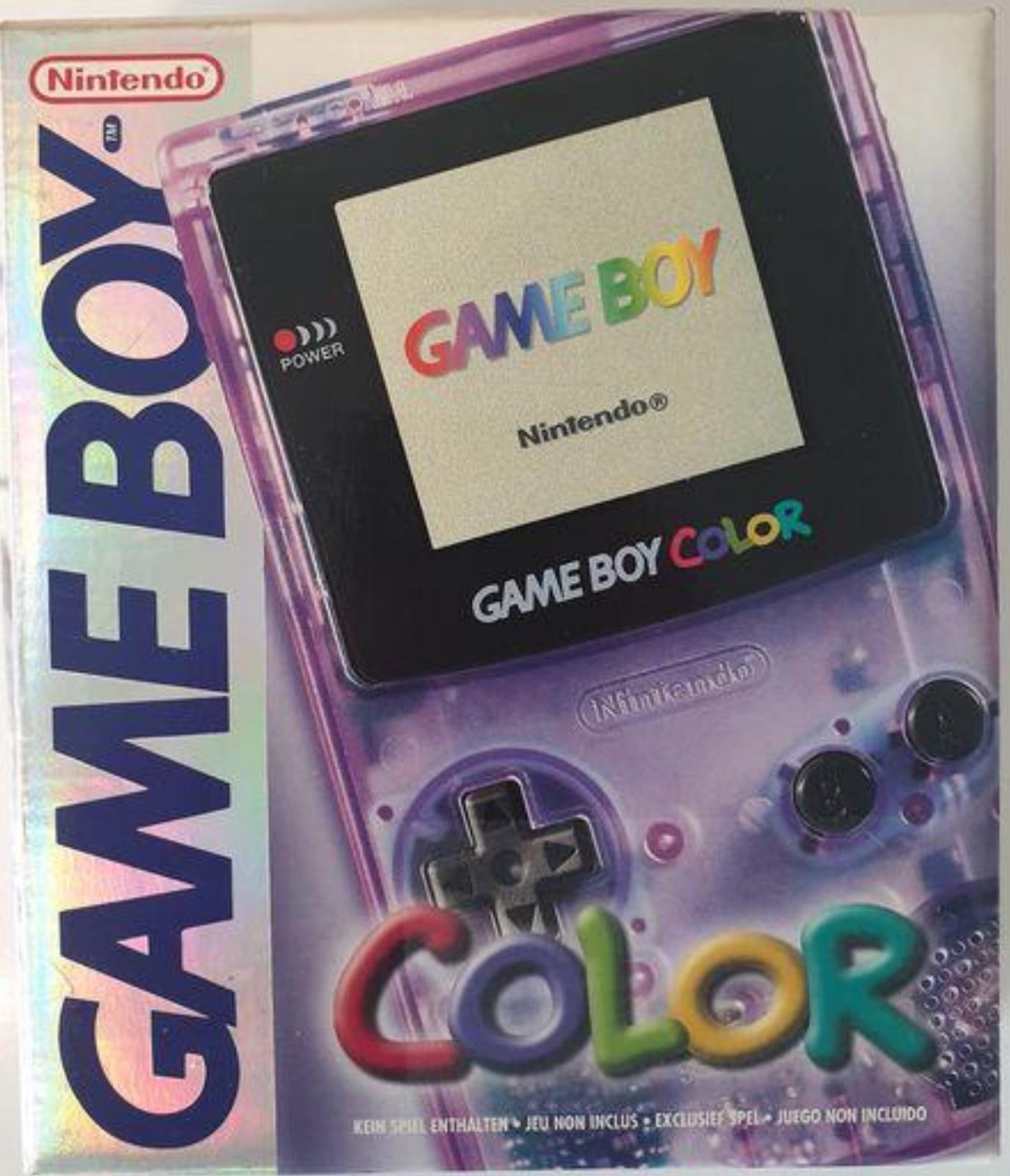 Game Boy Color [Clear Purple] - PAL Console [Import]
