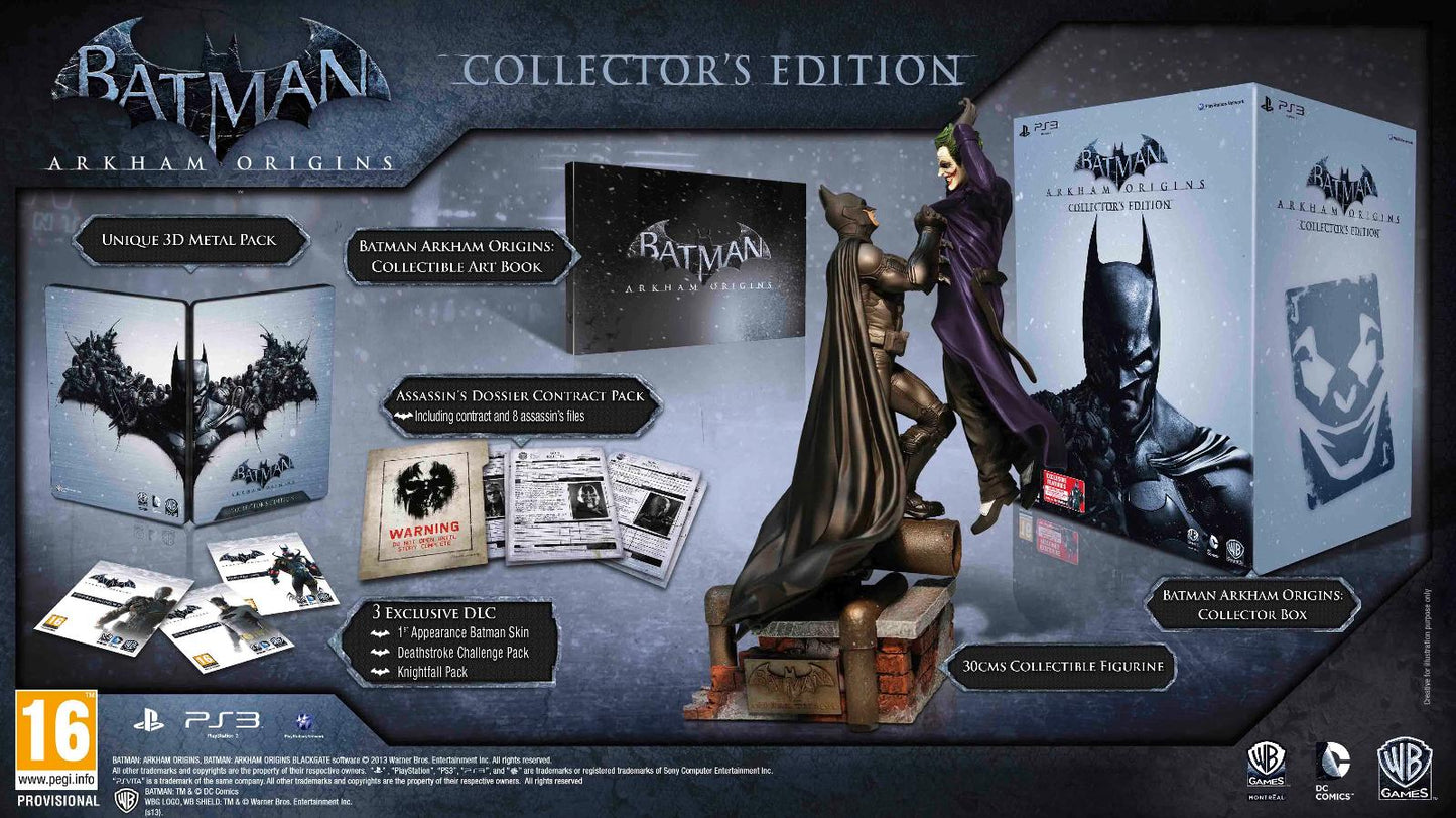 Batman: Arkham Origins [Collector's Edition] - PAL Playstation 3 [Import]