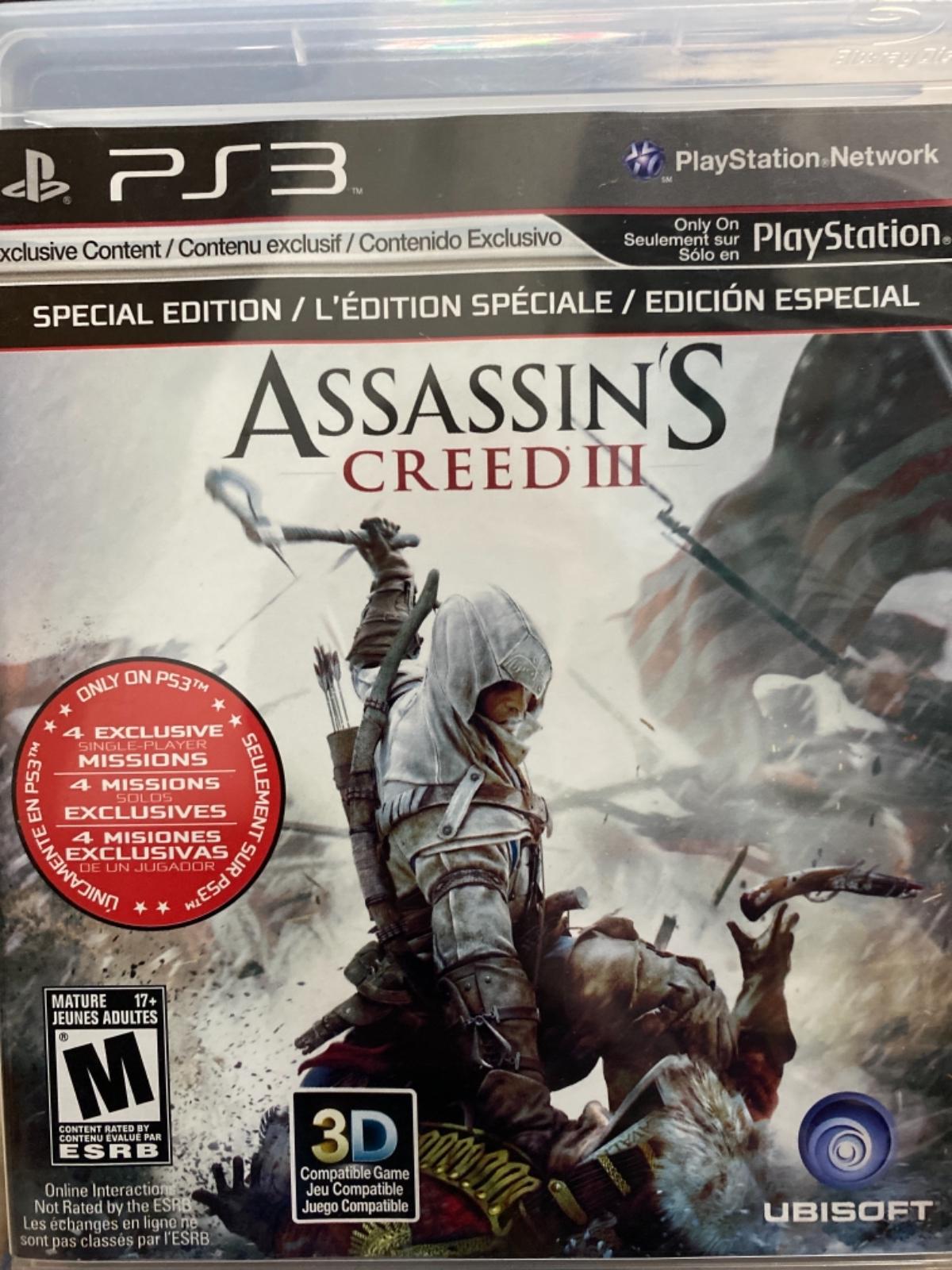 Assassins Creed III [Special Edition] - PlayStation 3