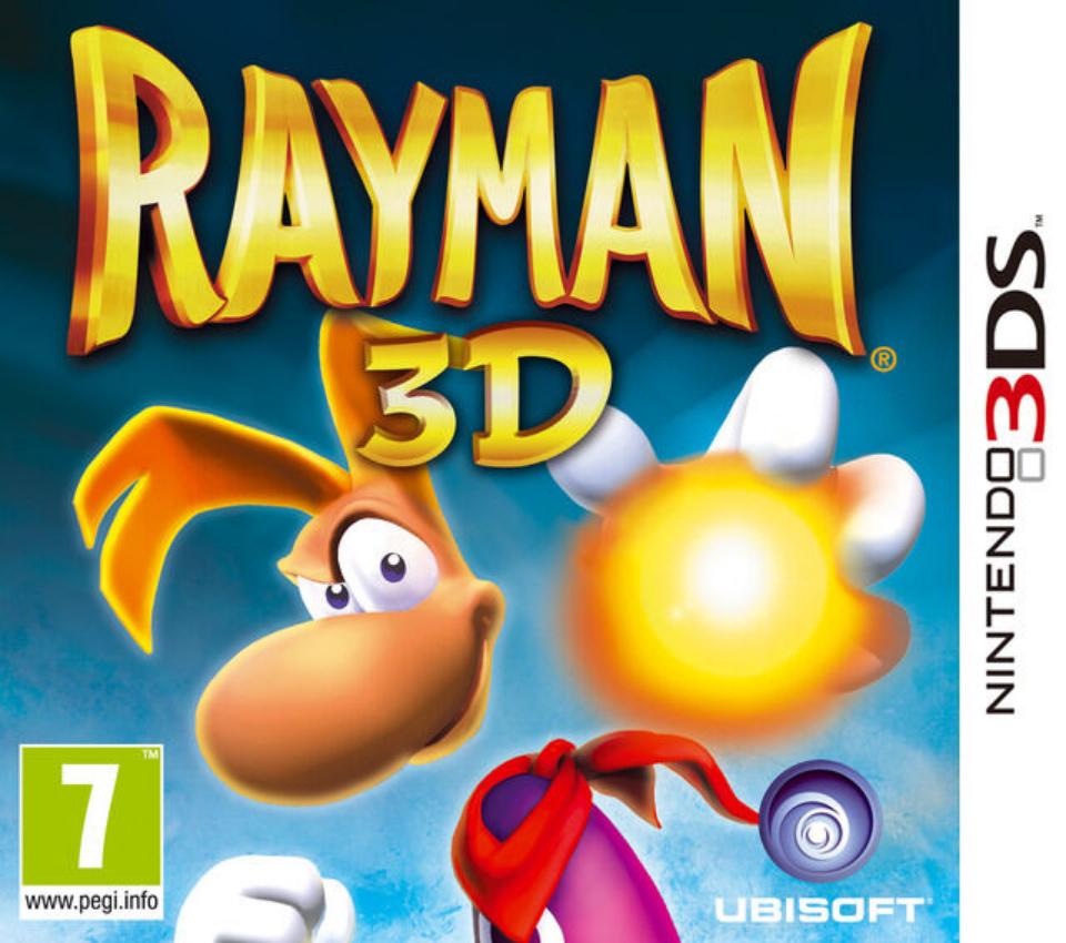 Rayman 3D - PAL Nintendo 3DS [Import]