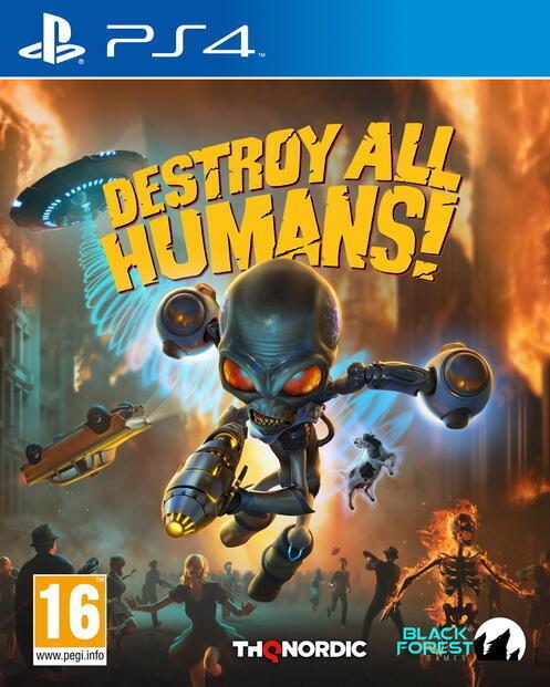 Destroy All Humans - PAL Playstation 4 [Import]