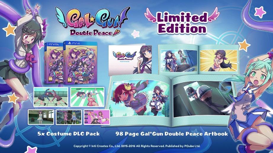 GalGun: Double Peace [Limited Edition] - PAL Playstation Vita [Import]