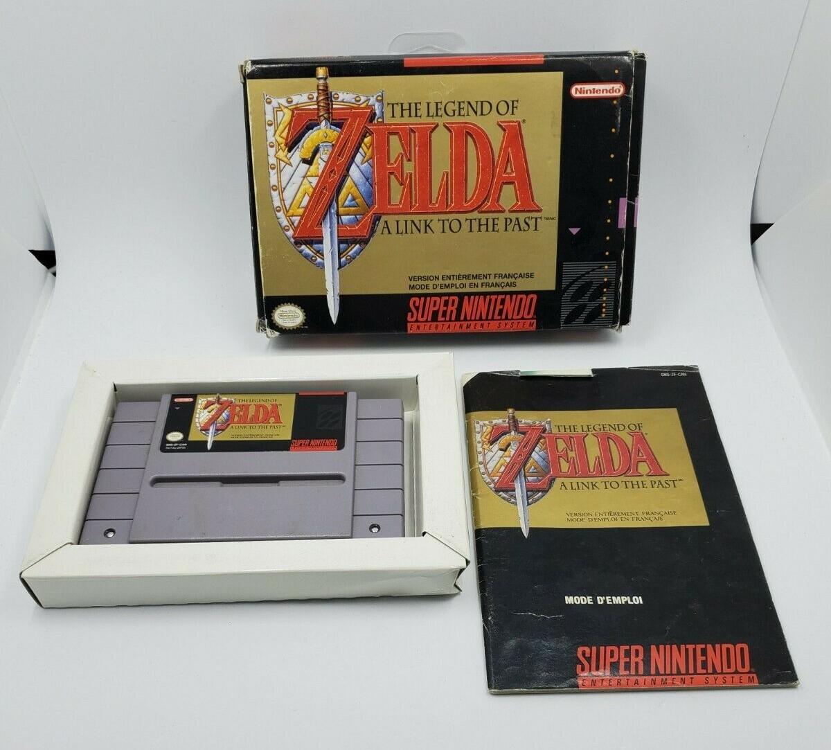 Zelda Link to the Past [French] - Super Nintendo