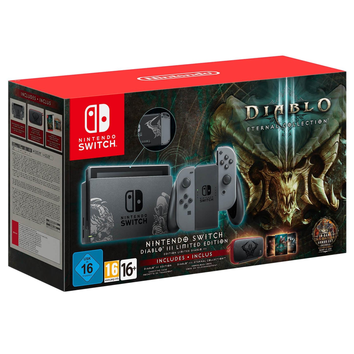 Nintendo Switch Diablo III Limited Edition - PAL Console [Import]