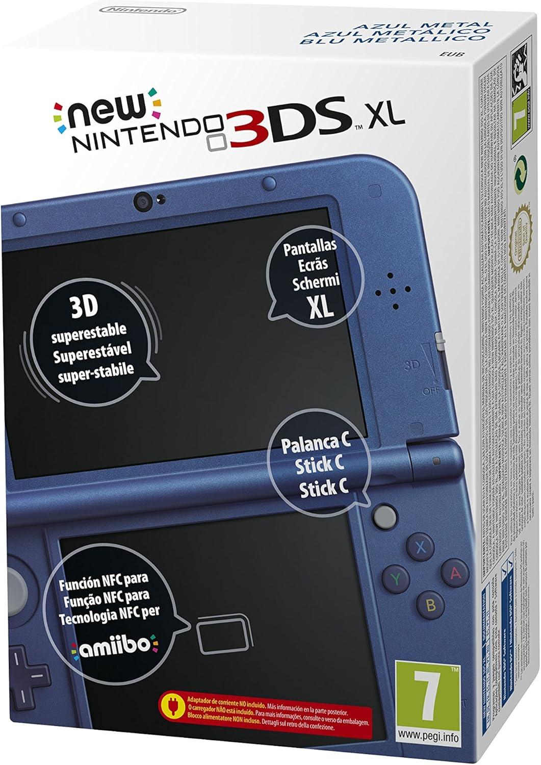 New Nintendo 3DS XL Metallic Blue - PAL Console [Import]