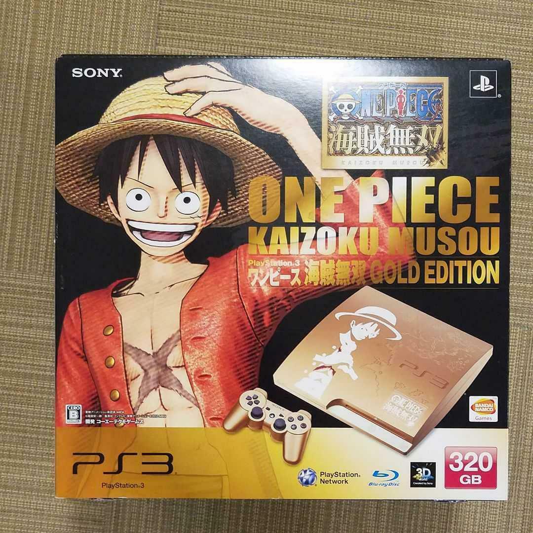 Playstation 3 Gold One Piece Pirate Warriors Edition - JP Console [Import]