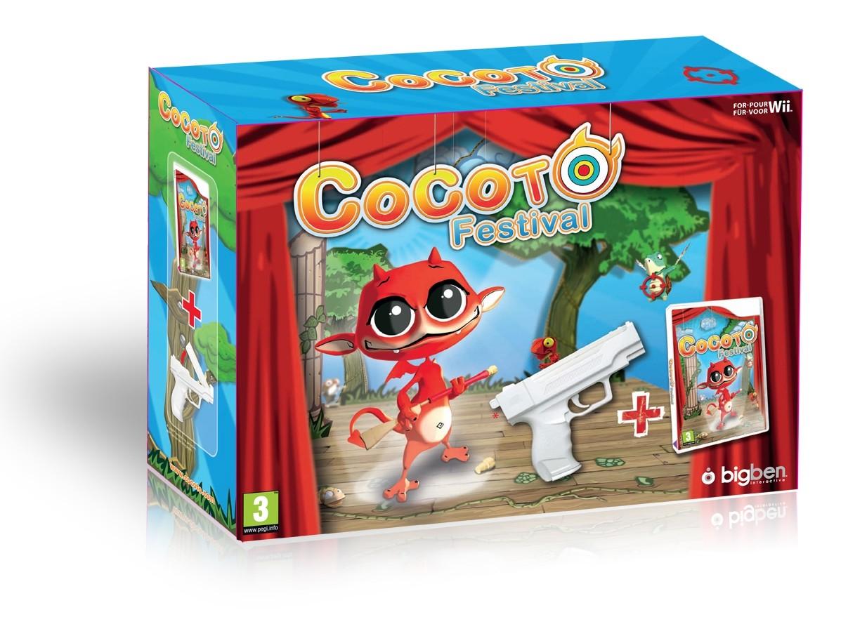 Cocoto Festival [1x Gun Bundle] - PAL Wii [Import]