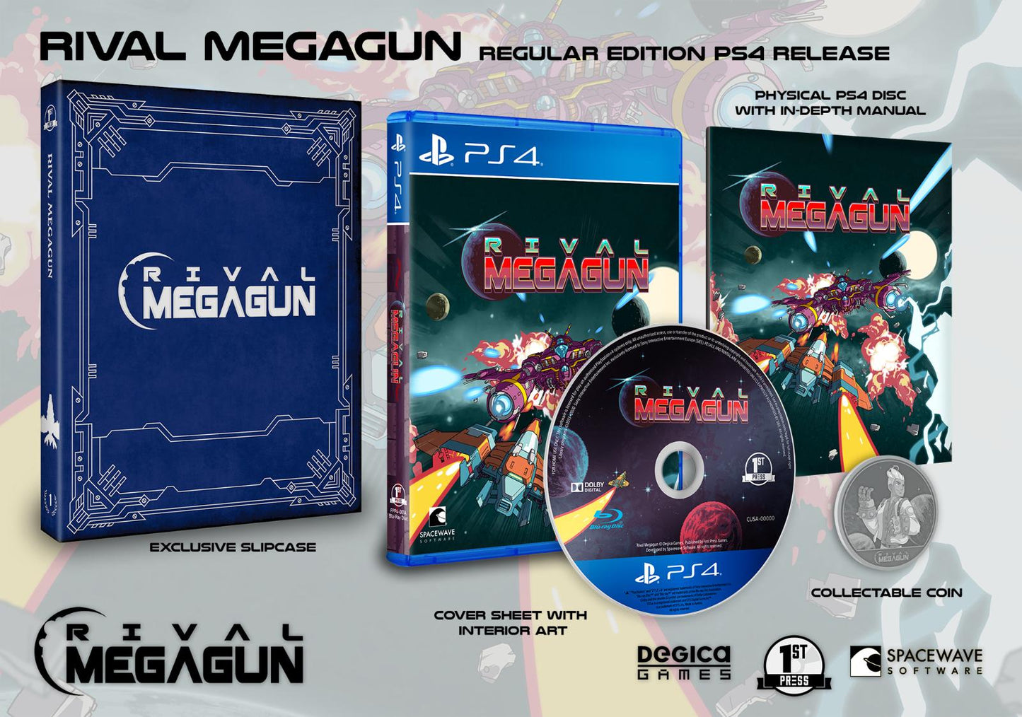 Rival Megagun - PAL Playstation 4 [Import]