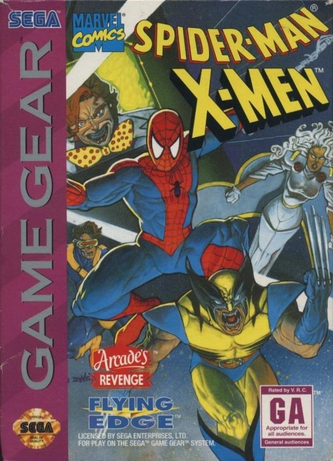 Spiderman X-Men Arcade's Revenge - Sega Game Gear