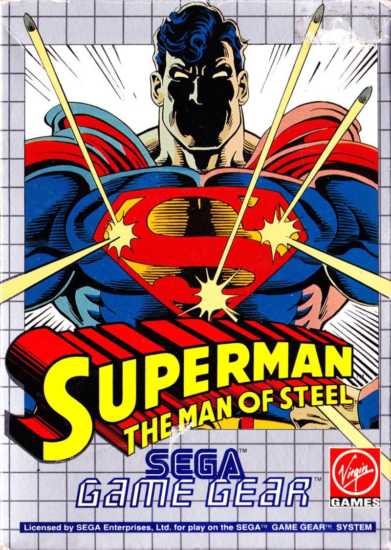 Superman Man of Steel - PAL Sega Game Gear [Import]