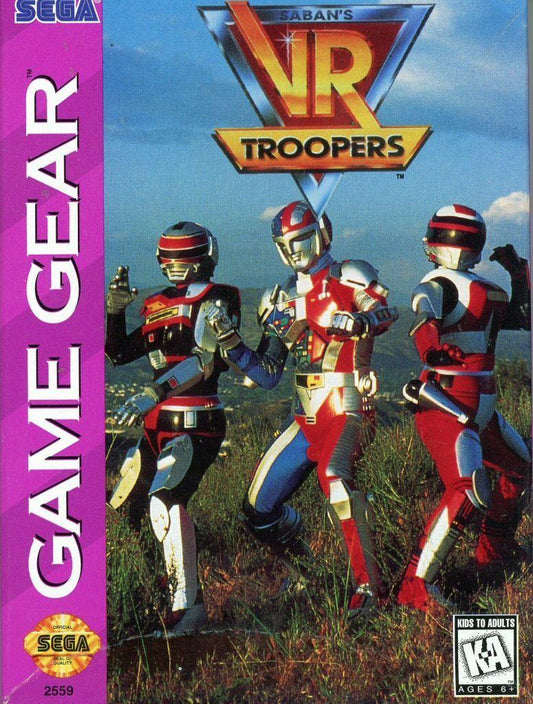 VR Troopers - Sega Game Gear