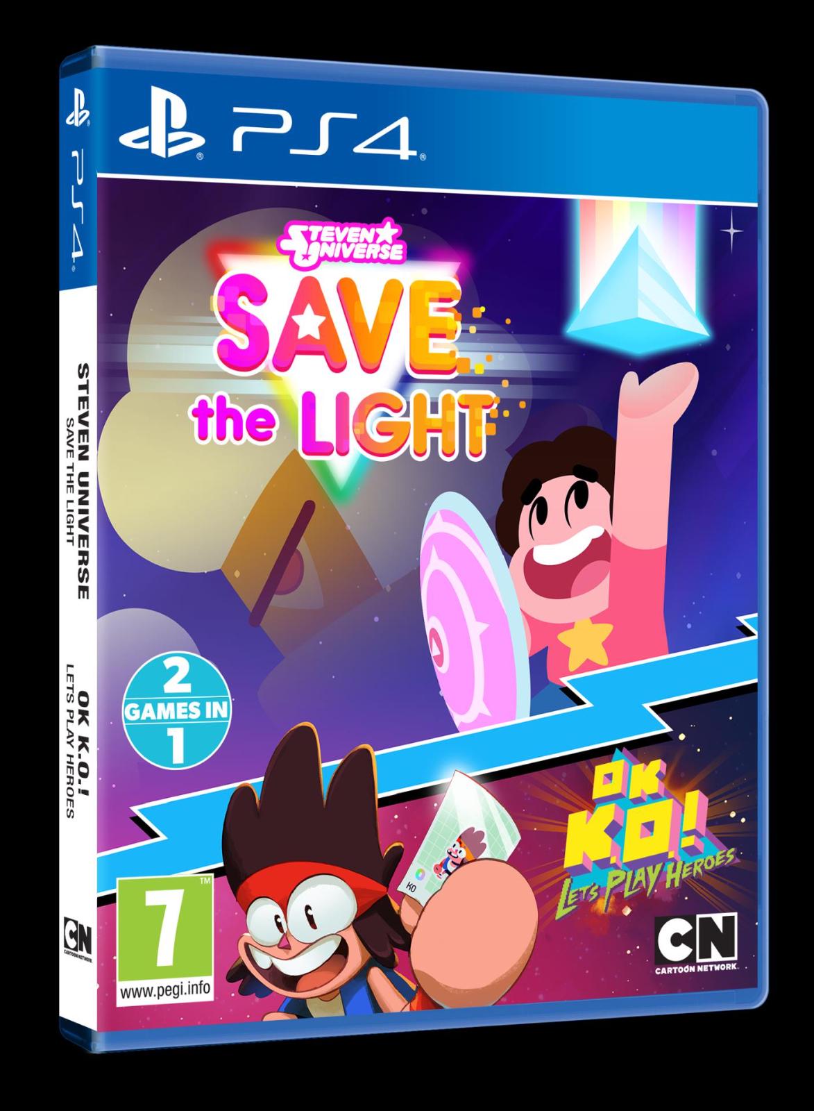 Steven Universe: Save The Light & OK KO Let's Play Heroes - PAL Playstation 4 [Import]
