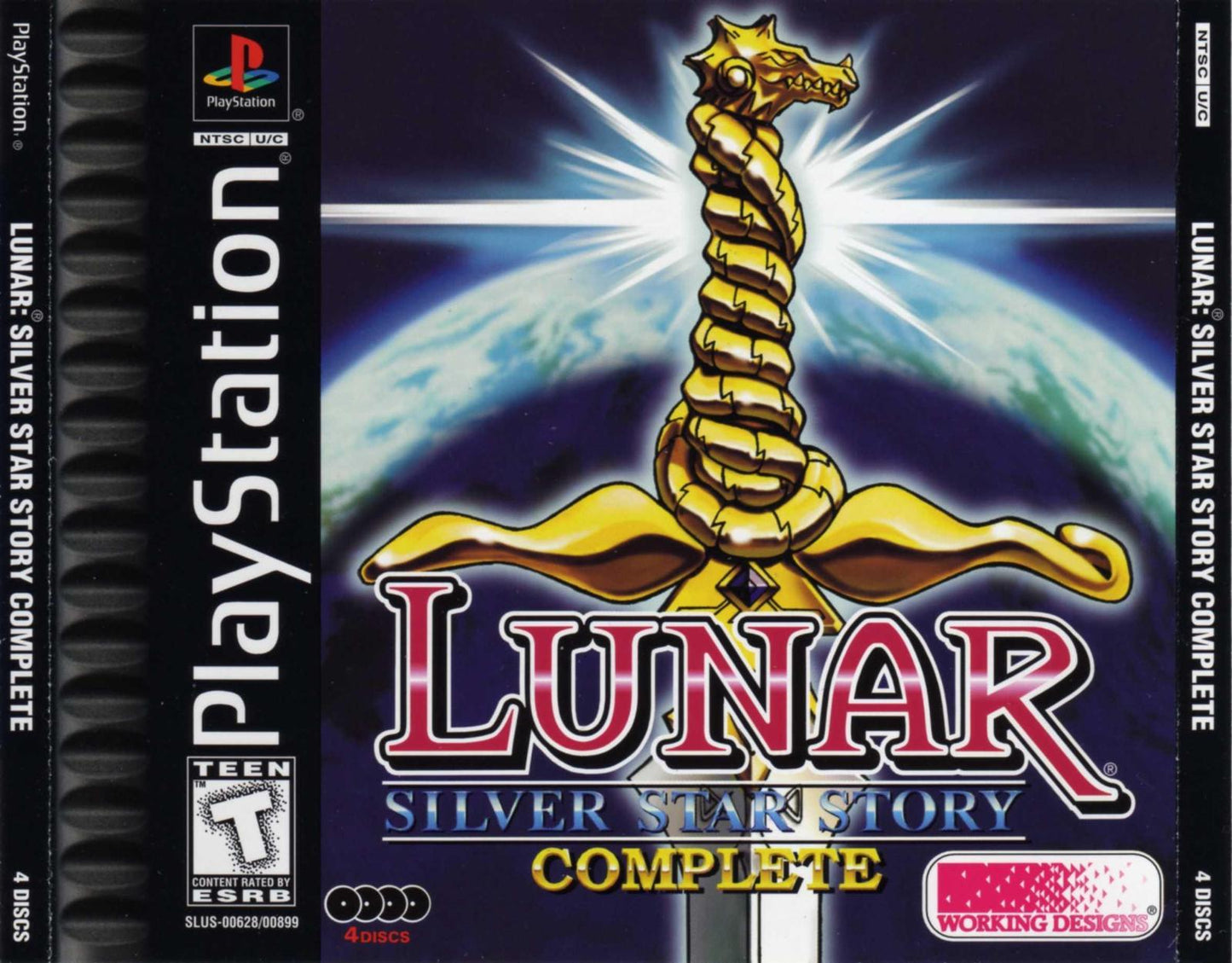 Lunar Silver Star Story Complete [4 Disc] - PlayStation