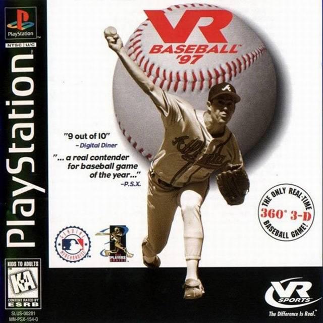 VR Baseball '97 - PlayStation