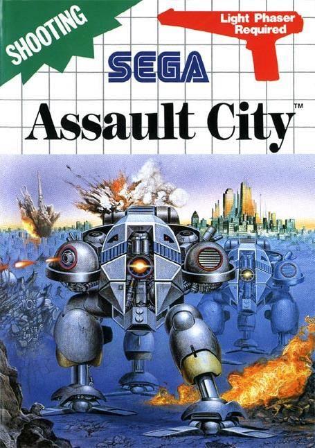 Assault City - PAL Sega Master System [Import]