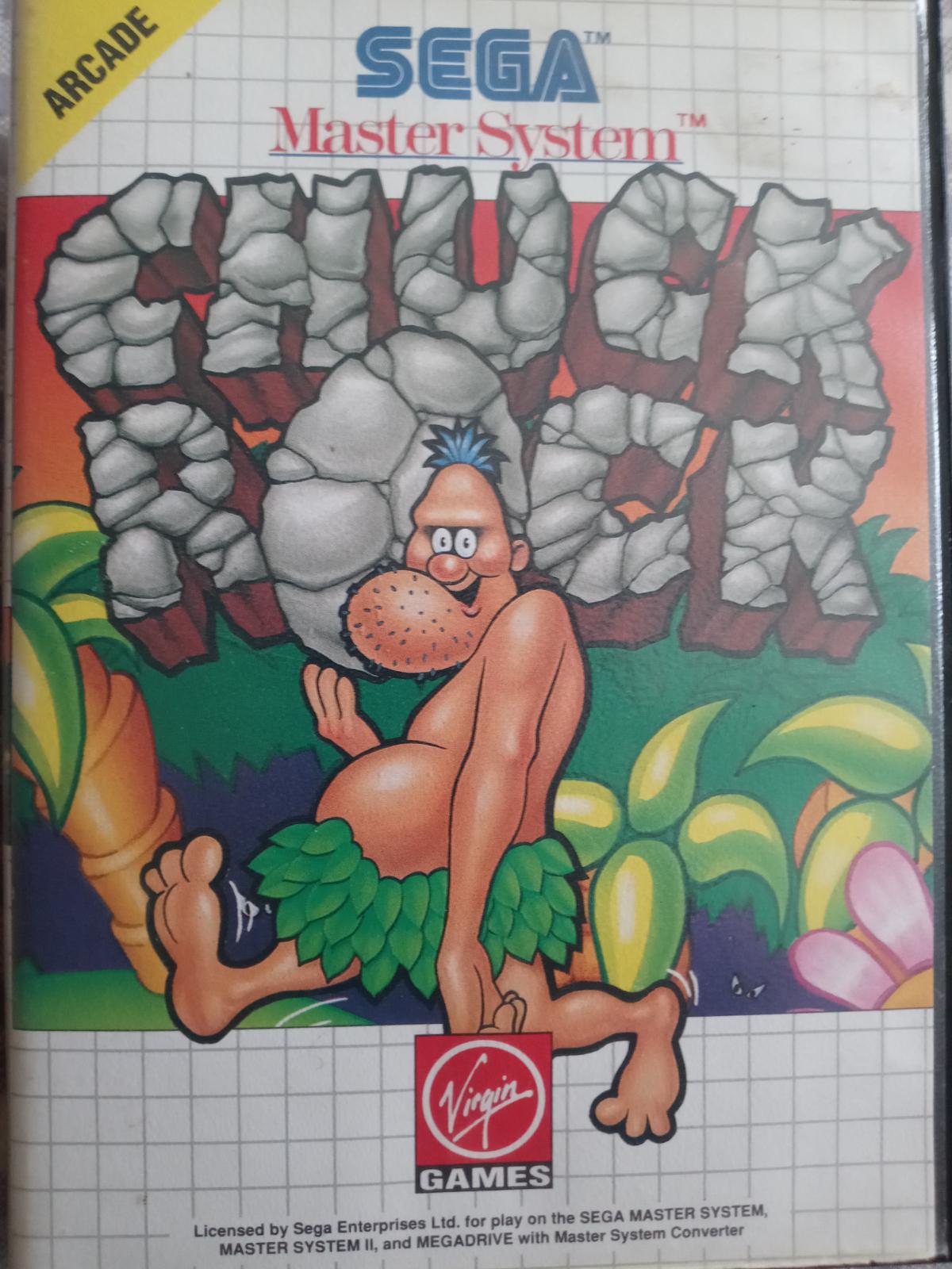Chuck Rock - PAL Sega Master System [Import]