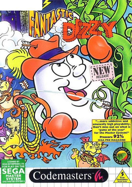 Fantastic Dizzy - PAL Sega Master System [Import]
