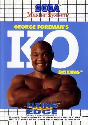 George Foreman's KO Boxing - PAL Sega Master System [Import]