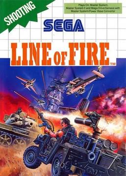 Line of Fire - PAL Sega Master System [Import]