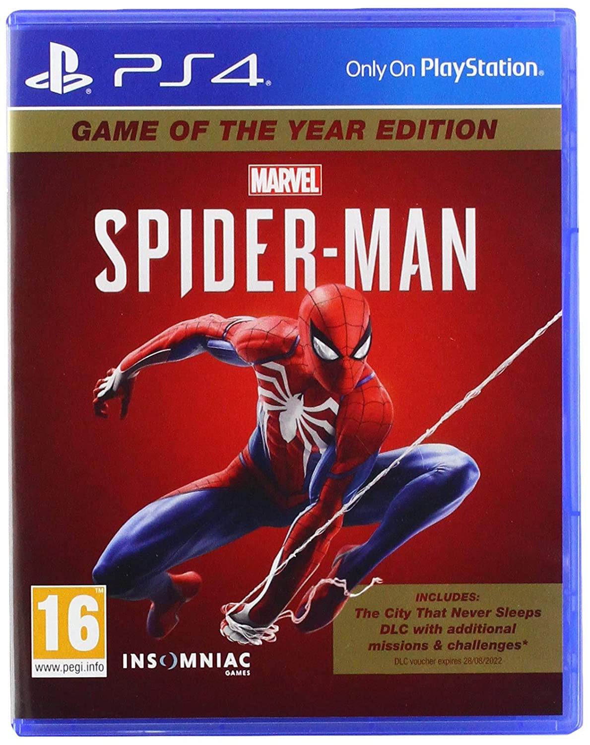 Marvel Spiderman [Game Of The Year] - PlayStation