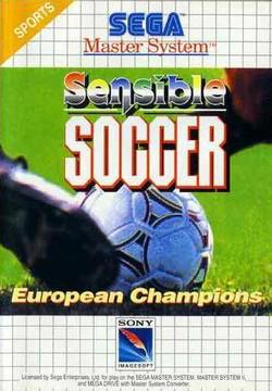 Sensible Soccer: European Champions - PAL Sega Master System [Import]