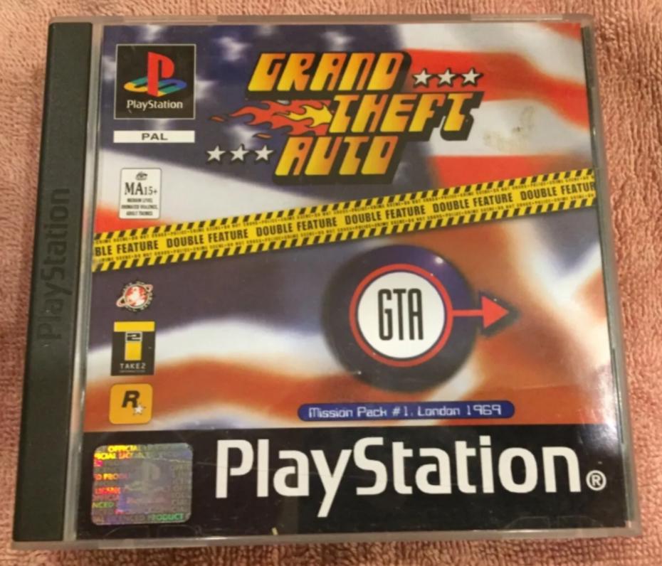 Grand Theft Auto Double  Feature - PAL Playstation [Import]