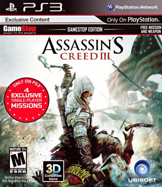Assassin’s Creed III [Gamestop Edition] - PlayStation 3
