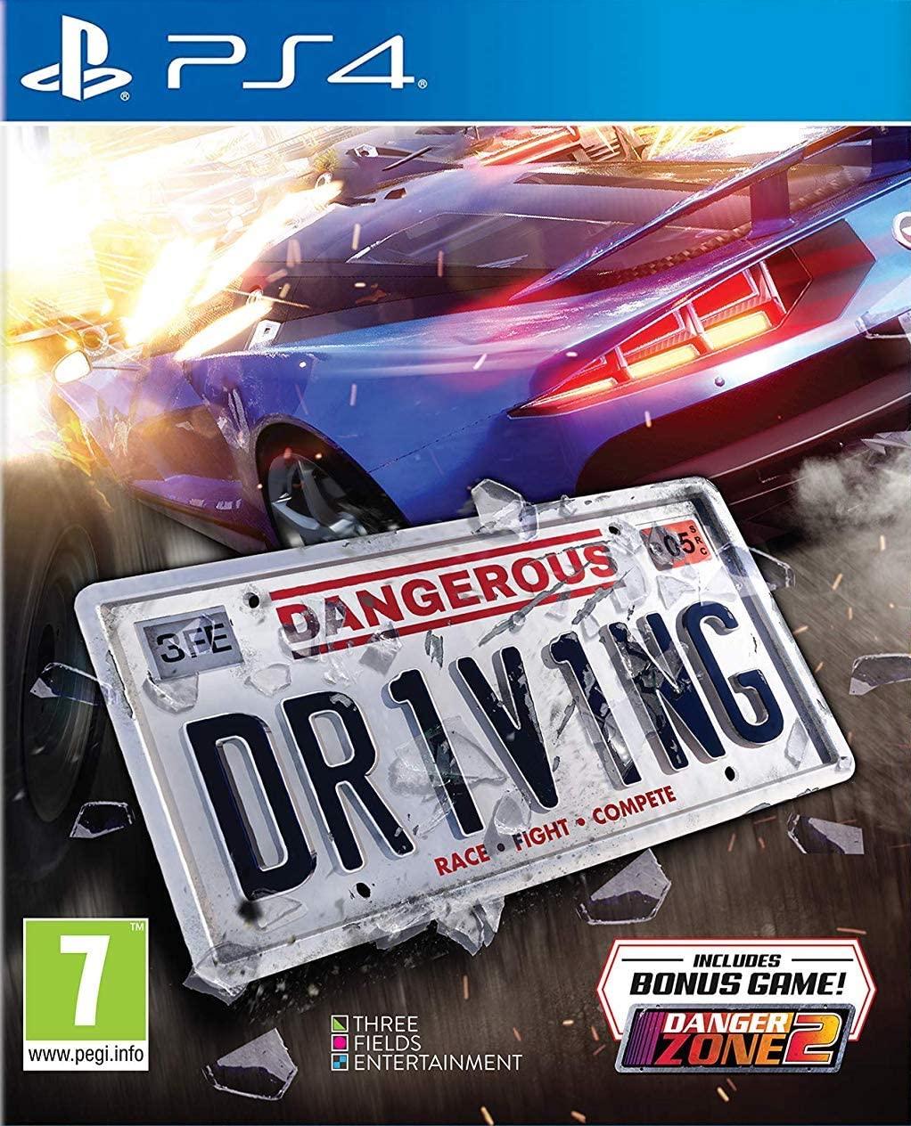 Dangerous Driving - PAL Playstation 4 [Import]