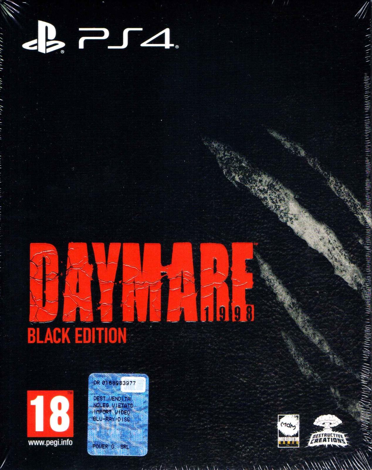Daymare 1998 [Black Edition] - PAL Playstation 4 [Import]