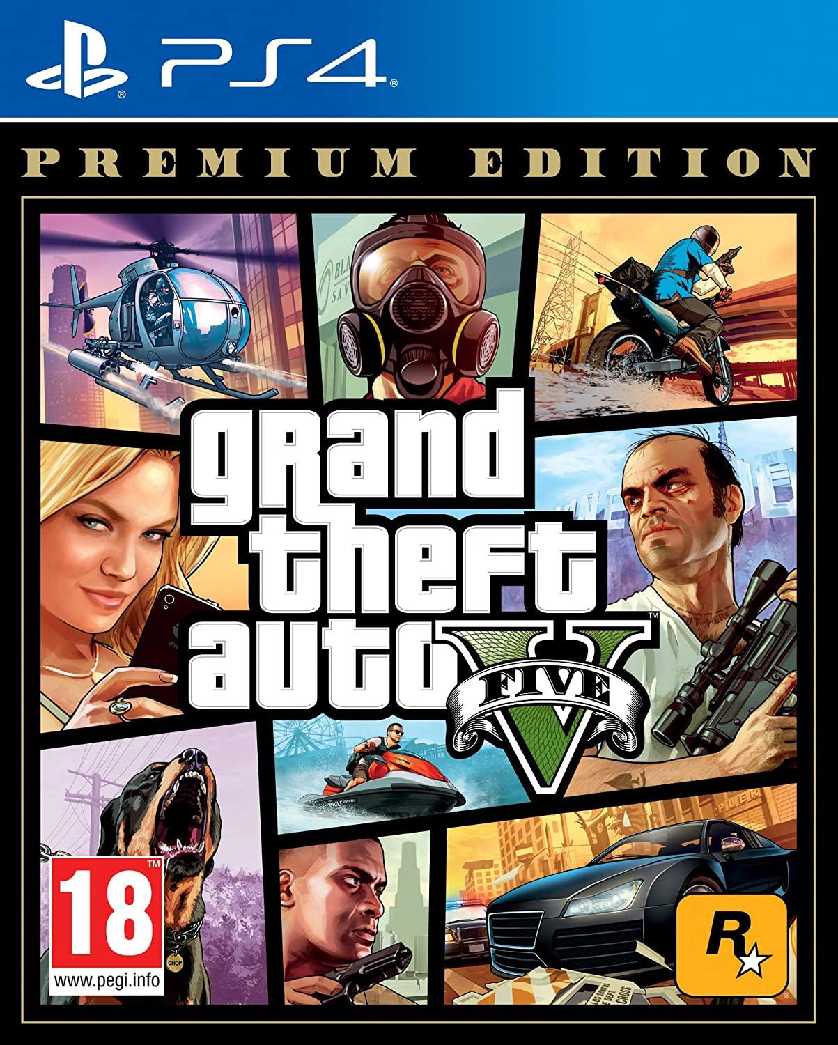 Grand Theft Auto V [Premium Edition] - PAL Playstation 4 [Import]