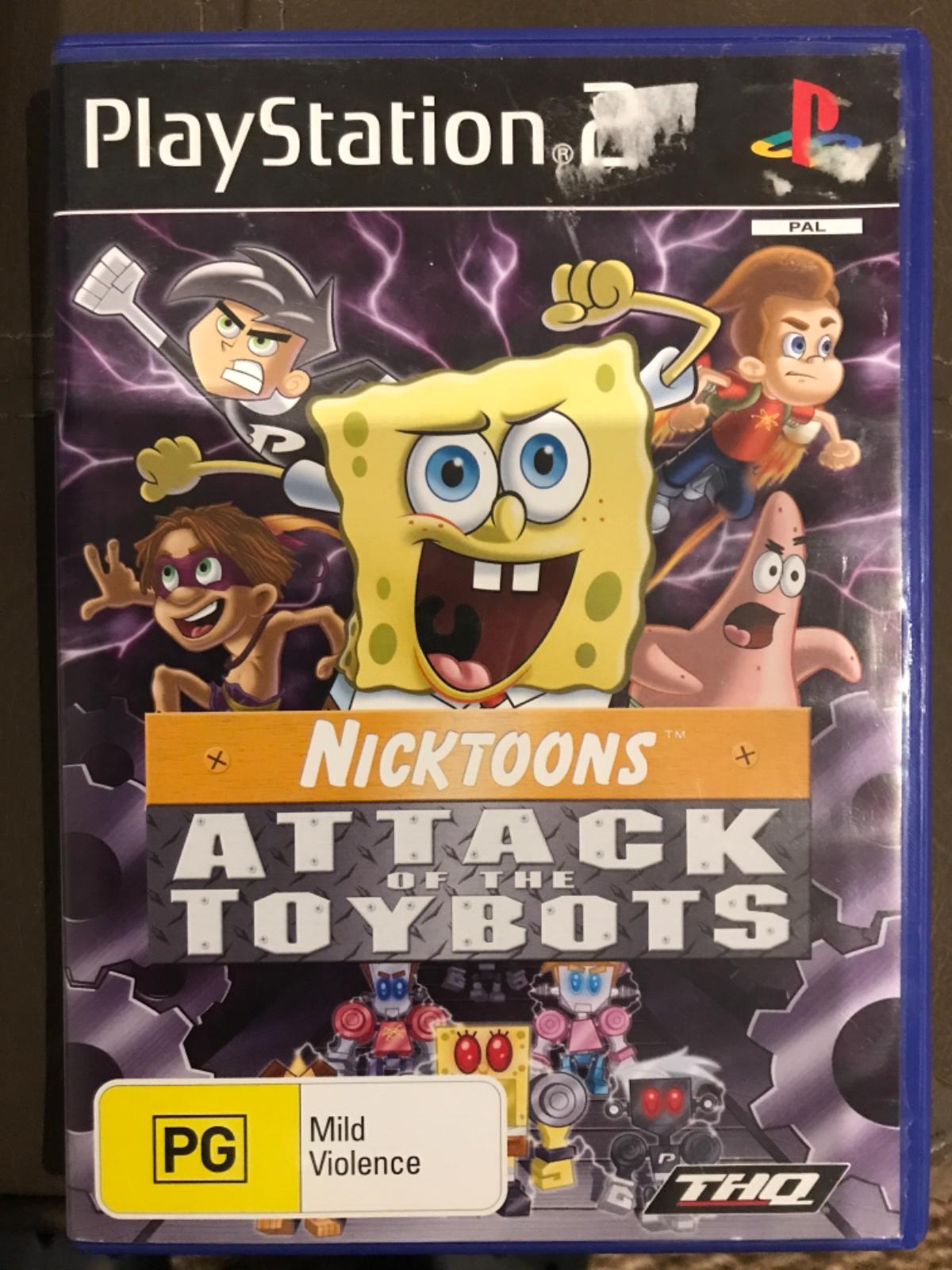 Nicktoons Attack of the Toybots - PAL Playstation 2 [Import]