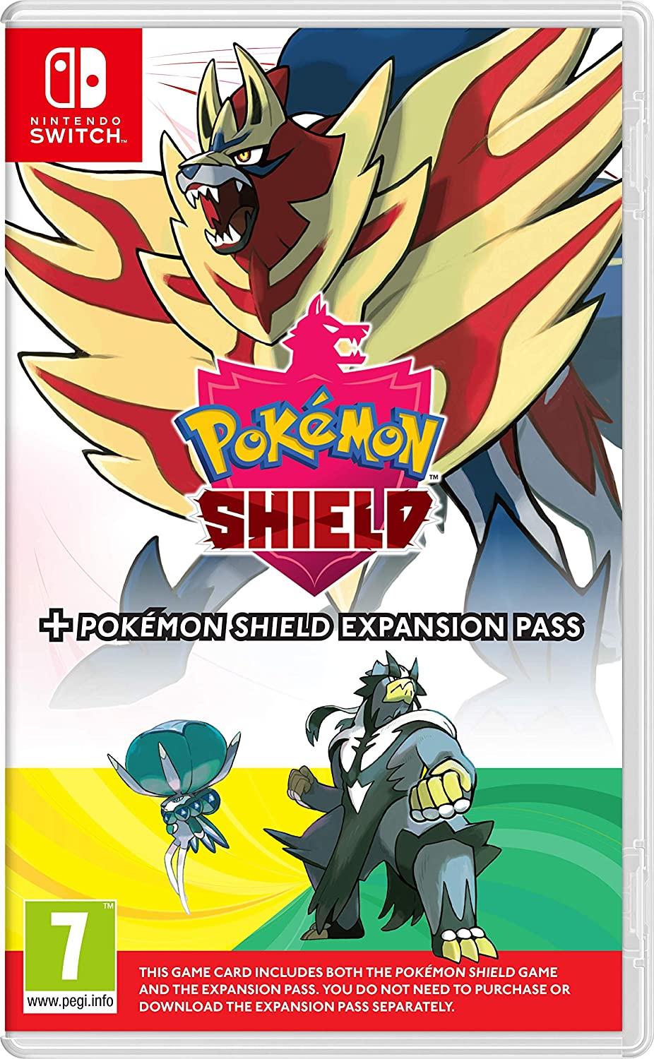Pokemon Shield + Pokemon Shield Expansion Pass - PAL Nintendo Switch [Import]