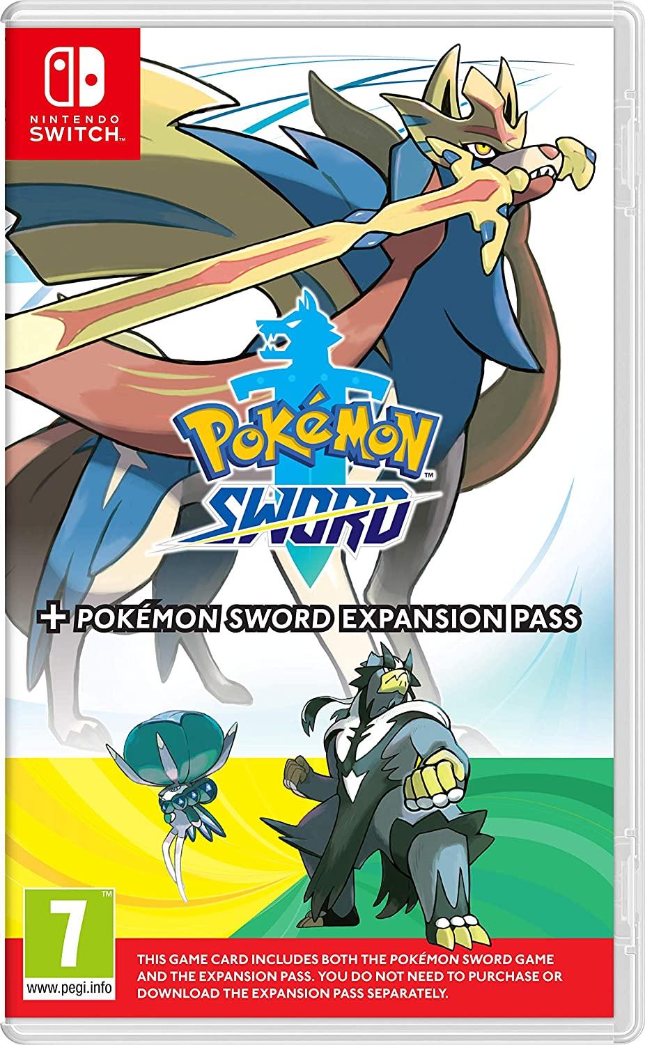Pokemon Sword + Pokemon Sword Expansion Pass - PAL Nintendo Switch [Import]