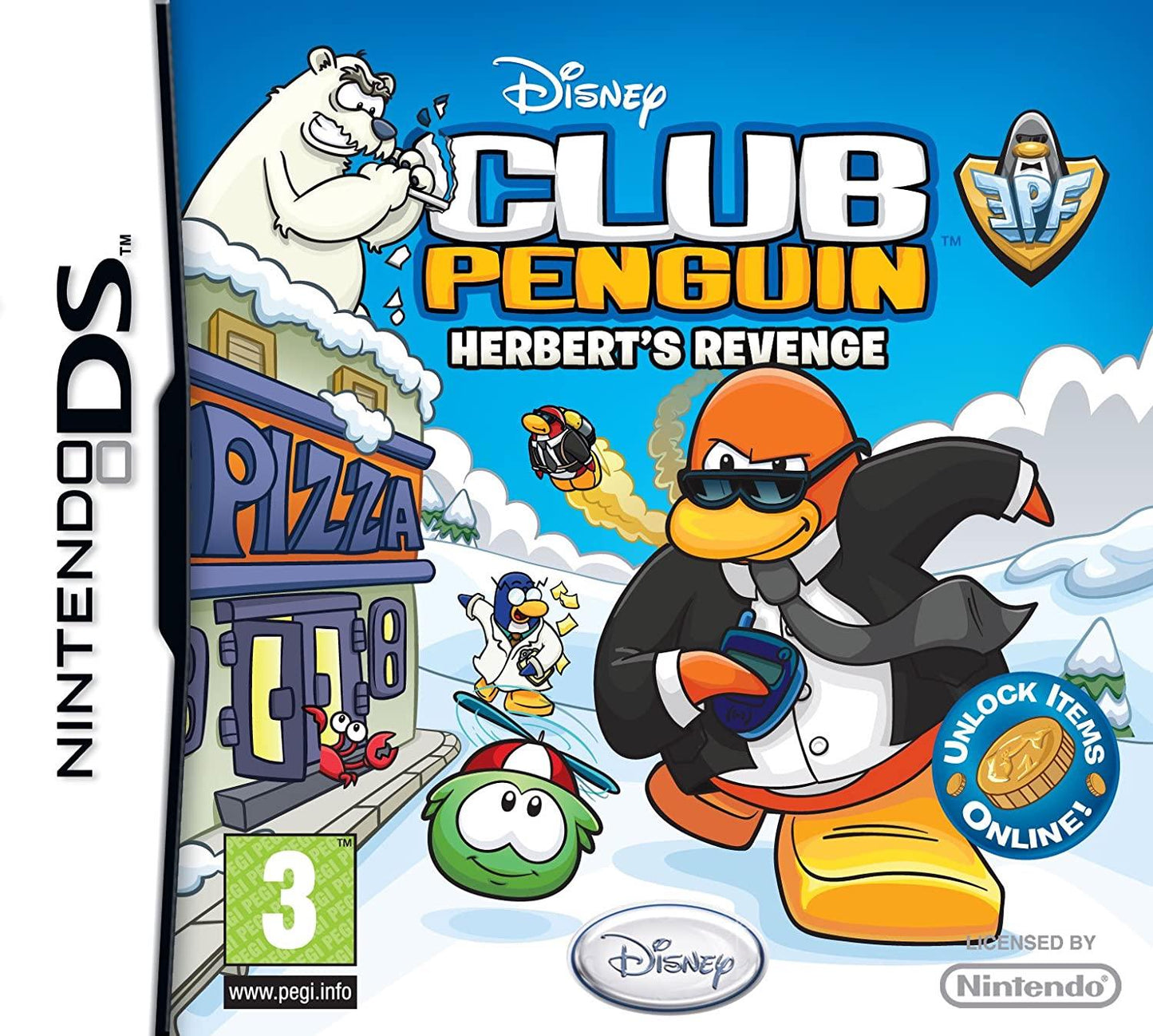 Club Penguin Elite Penguin Force: Herbert’s Revenge - PAL Nintendo DS [Import]