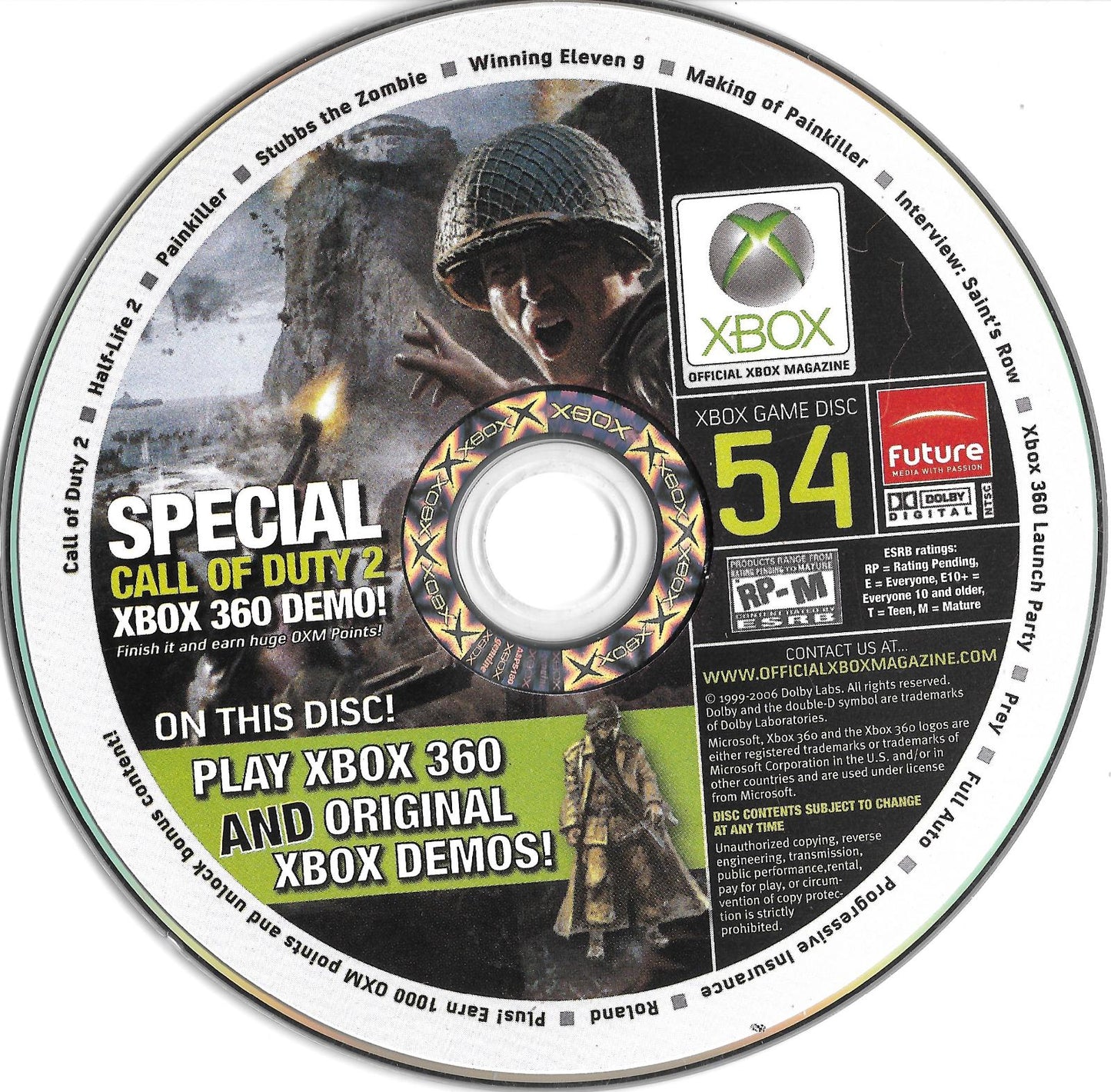 Official Xbox Magazine Demo Disc 54 - Xbox 360