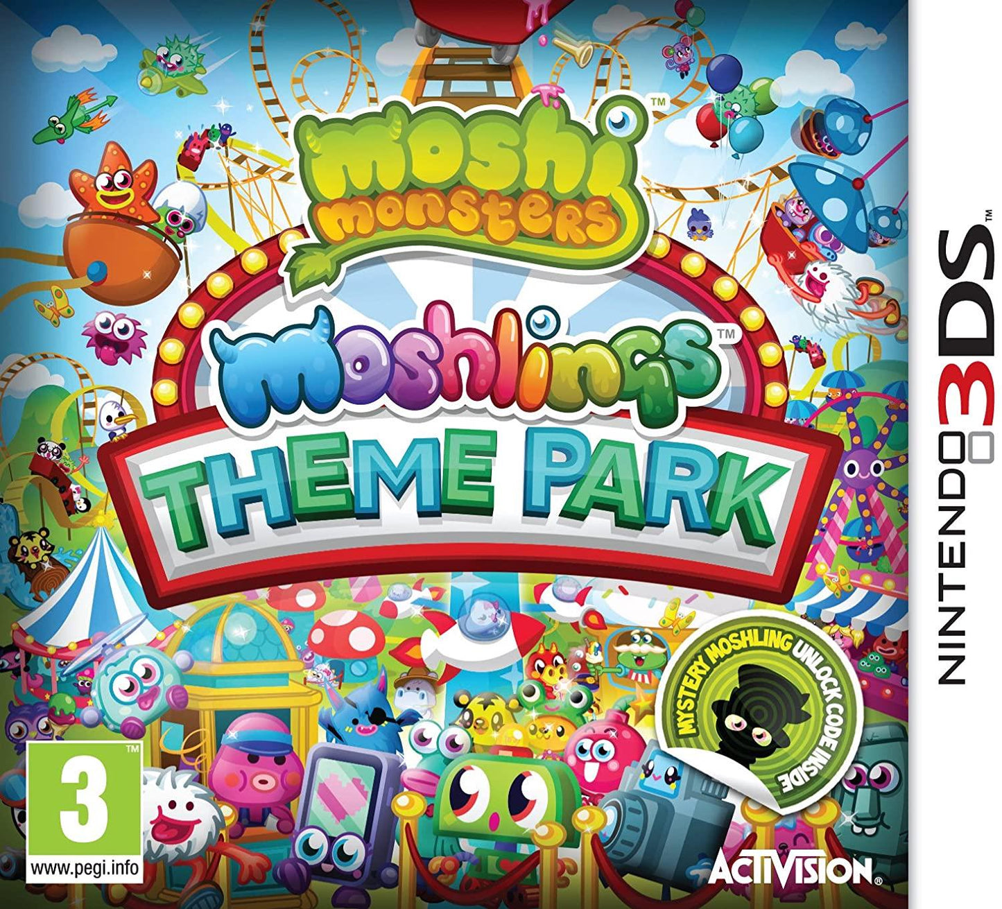 Moshi Monsters: Moshlings Theme Park - PAL Nintendo 3DS [Import]