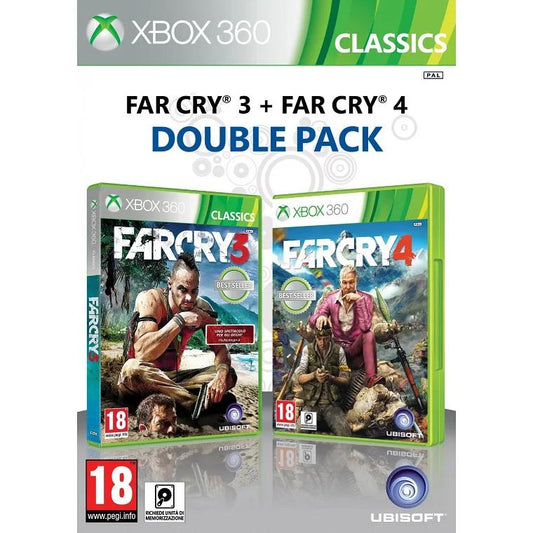 Far Cry 3 + Far Cry 4 Double Pack - PAL Xbox 360 [Import]