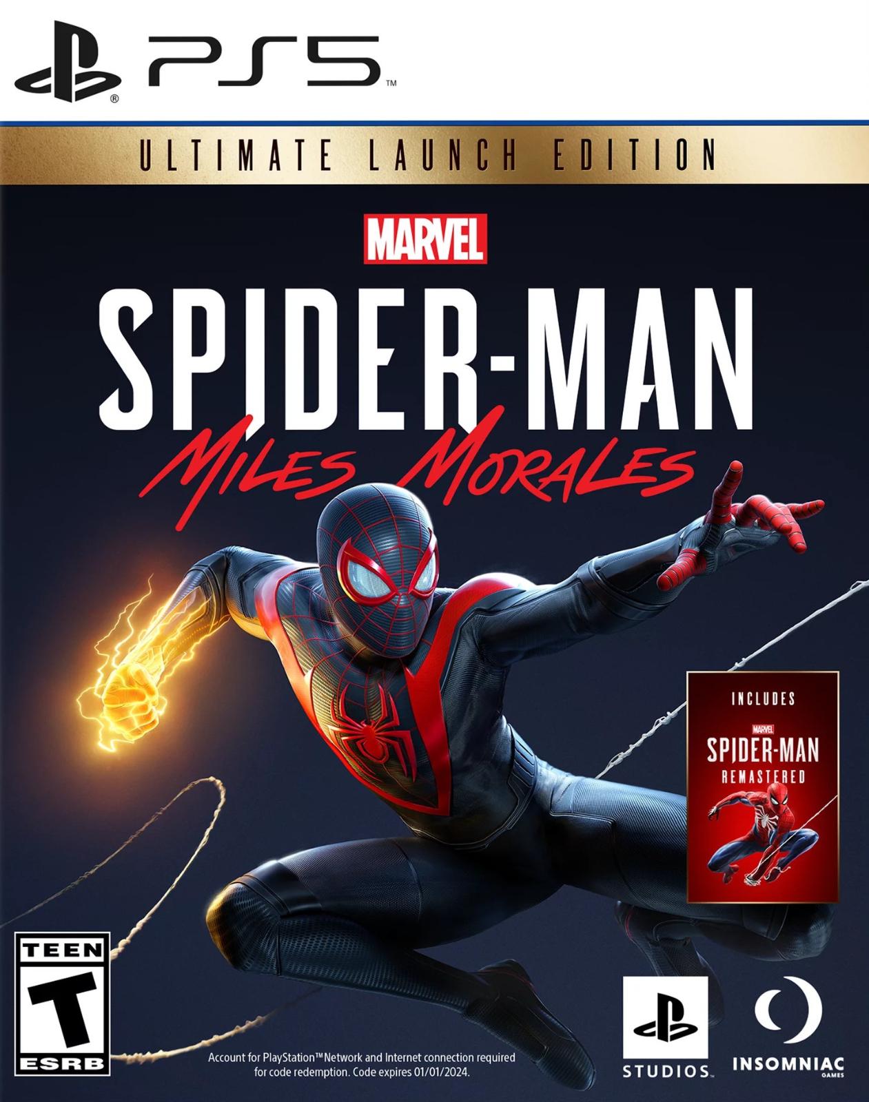 Marvel Spiderman: Miles Morales [Ultimate Launch Edition] - PlayStation 5