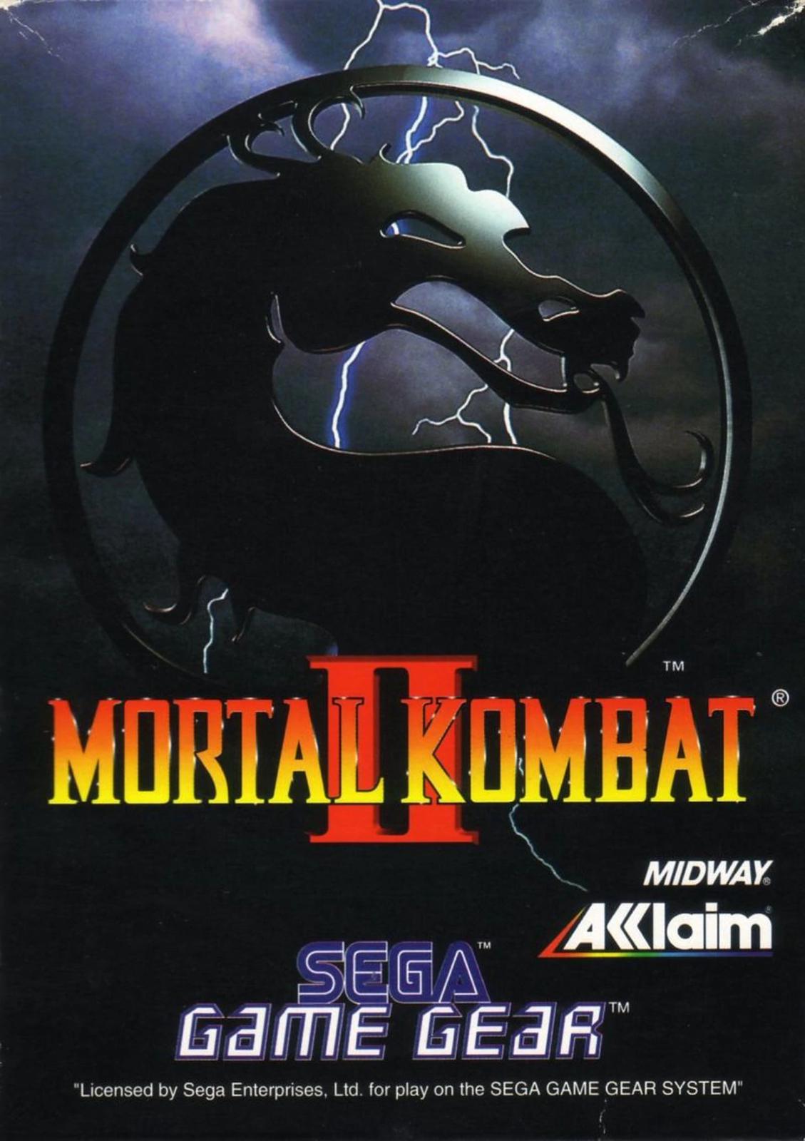 Mortal Kombat II - PAL Sega Game Gear [Import]