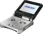 Onyx & Platinum Gameboy Advance SP - Game Boy Advance