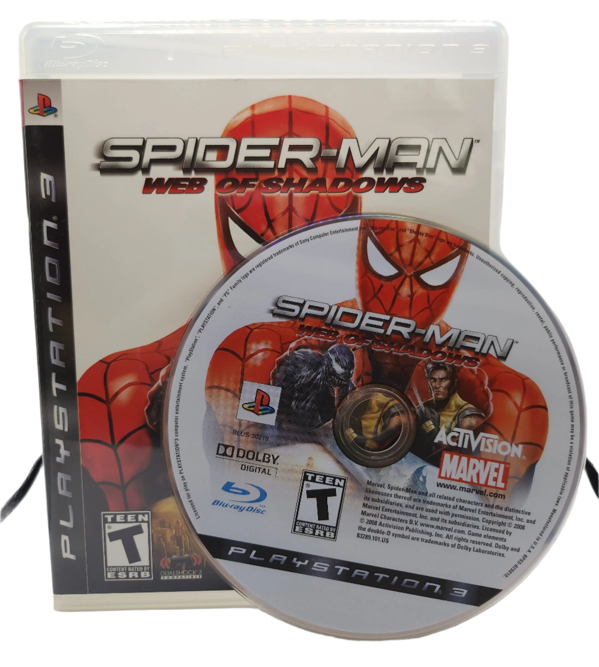 Spiderman: factory Web of Shadows PS3