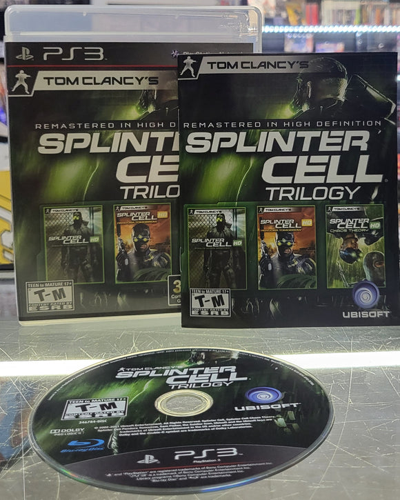 Tom Clancy's Splinter Cell Trilogy HD - Playstation 3