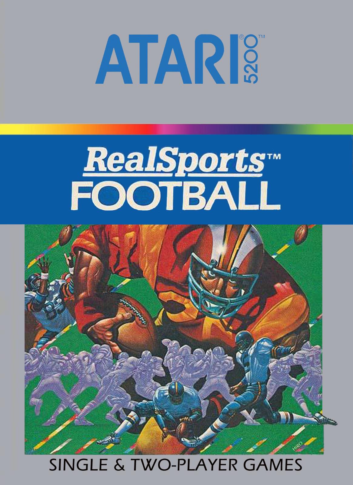 RealSports Football - Atari 5200