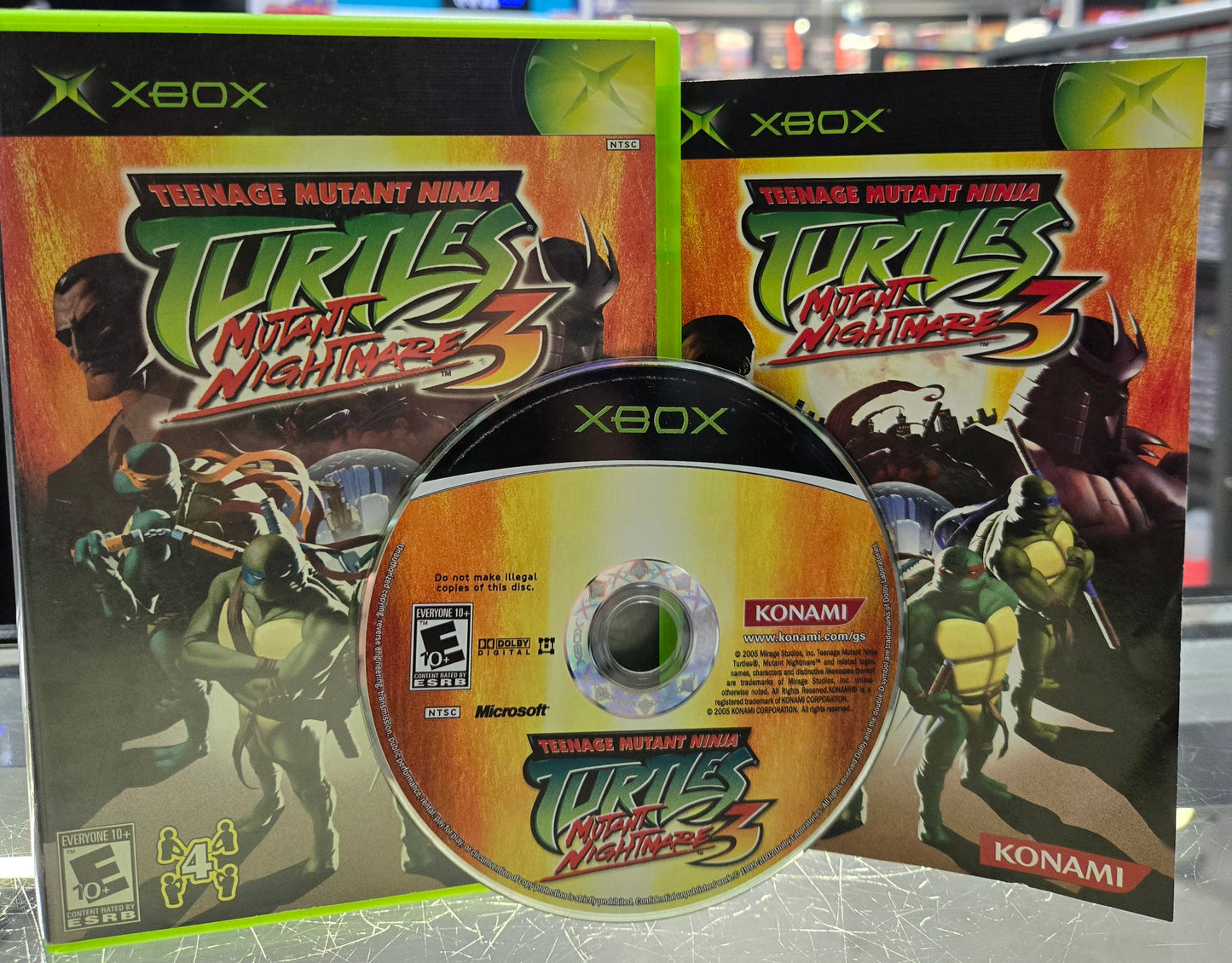 Teenage Mutant Ninja Turtles Mutant Nightmare 3 - Xbox