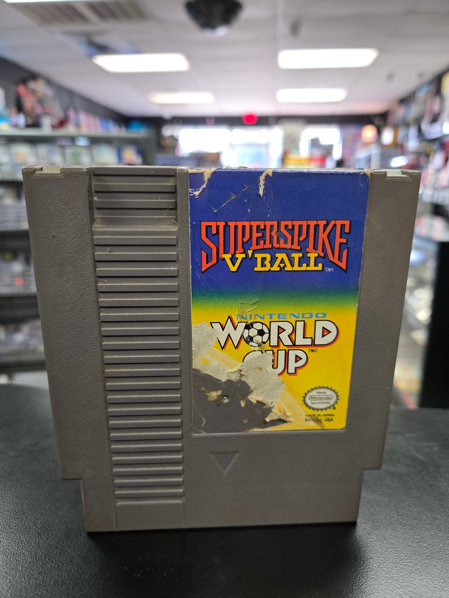 Super Spike V'ball and World Cup Soccer - NES