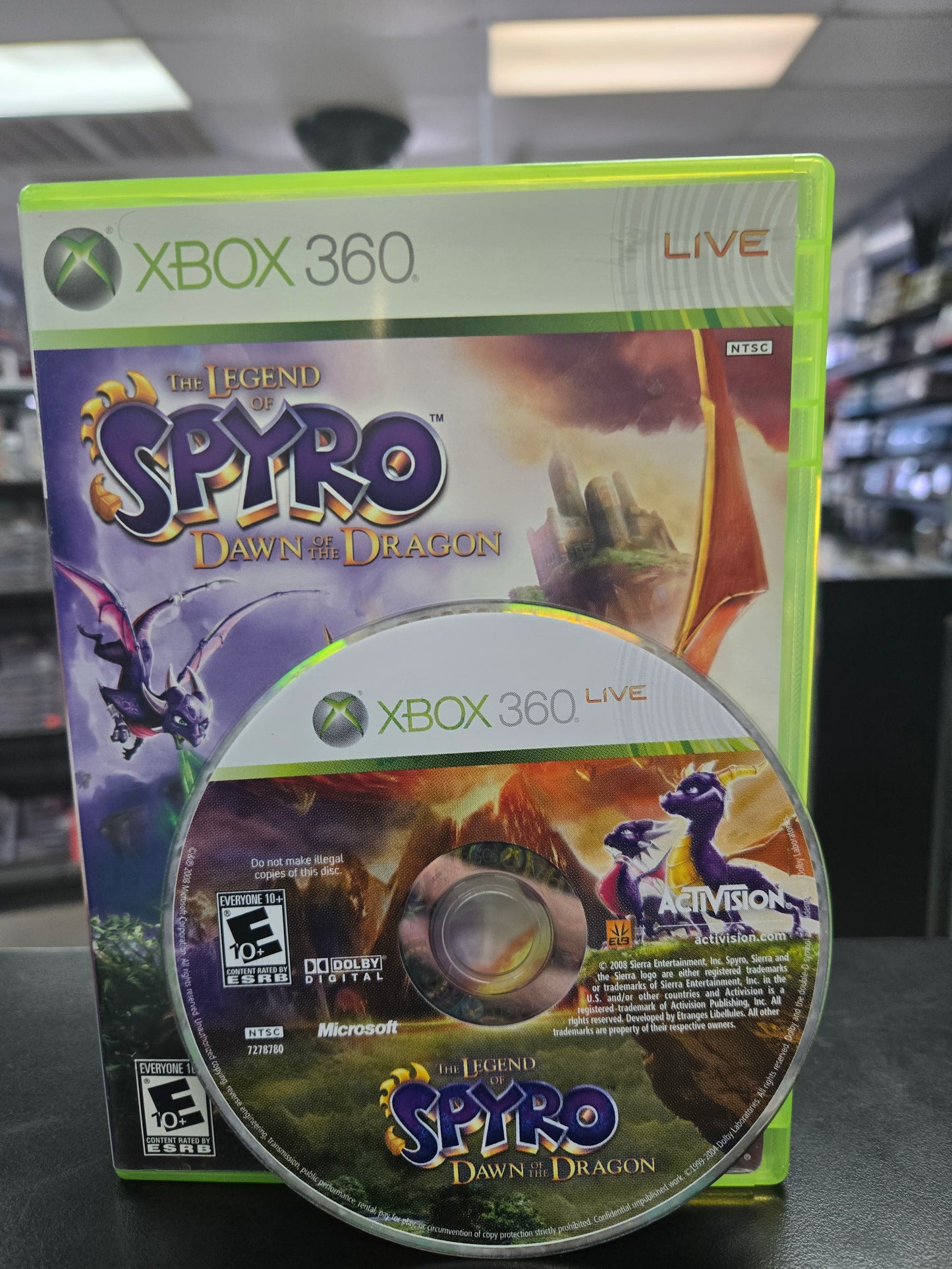 The Legend of Spyro Dawn of the Dragon - Xbox 360